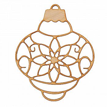 Заготівка дерев`яна "Іграшка на ялинку. Іграшка різблена1", NY161 Заготівка дерев`яна "Іграшка на ялинку. Іграшка різблена1", NY161