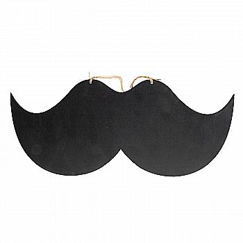 Заготівка дерев`яна Дошка для крейди №3 Вуса, 36*16 см (чорна) 916 Заготівка дерев`яна Дошка для крейди №3 Вуса, 36*16 см (чорна) 916