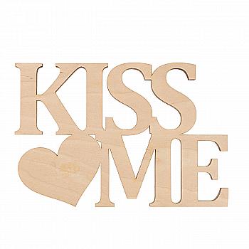 Заготівка дерев`яна Kiss Me - Серце, С27 Заготівка дерев`яна Kiss Me - Серце, С27