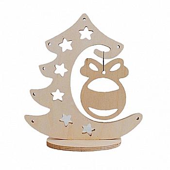 Заготівка дерев`яна Ялинка з кулькою, 2111 Заготівка дерев`яна Ялинка з кулькою, 2111