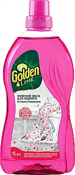 Засіб PRO миючий універсальний Golden Lime Весняні квіти, 1л , 25515220 Засіб PRO миючий універсальний Golden Lime Весняні квіти, 1л , 25515220