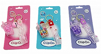 Брелок "Бабл Ті" Clip On, SV22170 Брелок "Бабл Ті" Clip On, SV22170