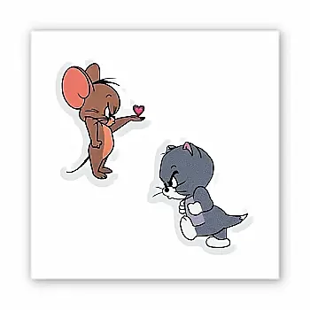 3D-стікер "Sweet couple" 3D-стікер "Sweet couple"