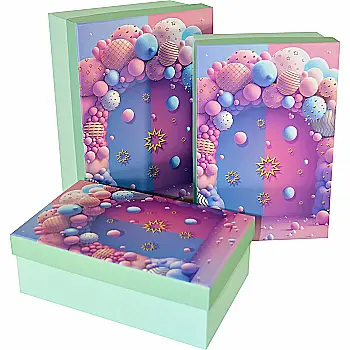 Подарункова коробка прямокутна, "Фіолетова абстракція", 23*16*9,5 см, 110334803 Подарункова коробка прямокутна, "Фіолетова абстракція", 23*16*9,5 см, 110334803