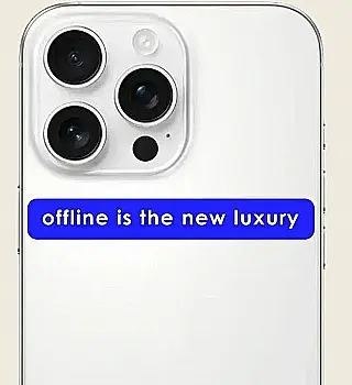 Стікер 3D "Offline is a new luxury" Cobart Стікер 3D "Offline is a new luxury" Cobart