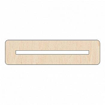 Заготівка дерев`яна Підставка прямокутна, 406, 812(7) Заготівка дерев`яна Підставка прямокутна, 406, 812(7)