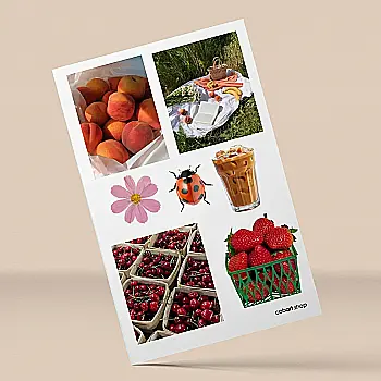 Набір стікерів "Jun sun" Cobart Набір стікерів "Jun sun" Cobart