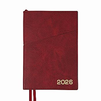 Дневник-деловая записная книжка А5 2026 "Credo" датированный, интегральный, бордовый, 368 стр., 252645, Leo Planner Дневник-деловая записная книжка А5 2026 "Credo" датированный, интегральный, бордовый, 368 стр., 252645, Leo Planner