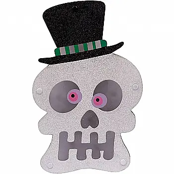 Декор Yes! Fun Хелловін "Череп", 25 см, LED, 973692 Декор Yes! Fun Хелловін "Череп", 25 см, LED, 973692