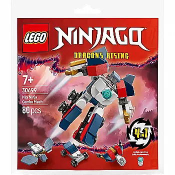 Конструктор Lego Ninjago "Мининидзя комбо робот", 30699 Конструктор Lego Ninjago "Мининидзя комбо робот", 30699