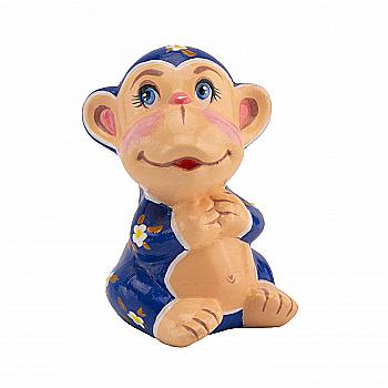 Заготовка с гипса Обезьянка 2 (ручки вместе)