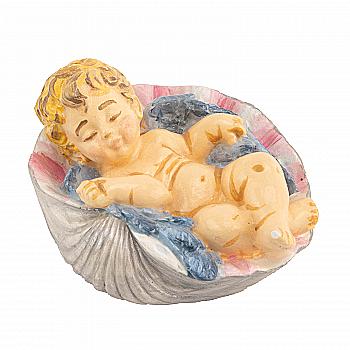 Заготовка с гипса Ангелочек в ракушке (577716)