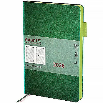 Щоденник 2026 Partner Soft Muse, 145*210, зелений, 8827-26-2-A Щоденник 2026 Partner Soft Muse, 145*210, зелений, 8827-26-2-A
