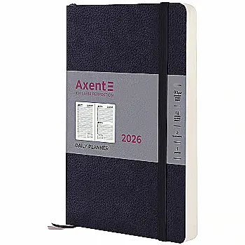 Щоденник 2026 Partner Soft Skin, 145*210, синій, 8810-26-02-A Щоденник 2026 Partner Soft Skin, 145*210, синій, 8810-26-02-A