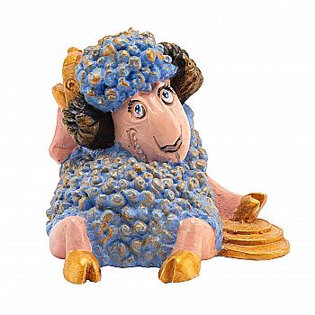 Заготовка с гипса Овечка на монетах