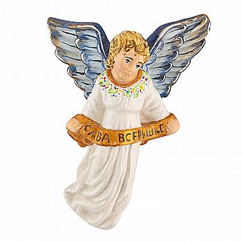 Заготовка с гипса Ангелочек "Слава всевышнему"