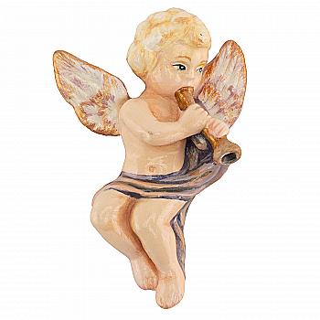 Заготовка с гипса Ангелочек с дудкой правый