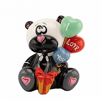 Заготовка с гипса Медвежонок с шариками (о)