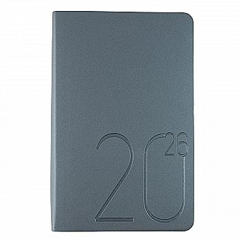 Щоденник датований A6, 2026 Steel, блакитний, BM.2517-14 Щоденник датований A6, 2026 Steel, блакитний, BM.2517-14