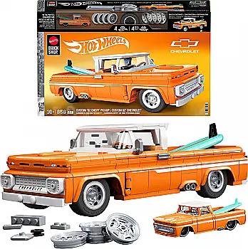 Коллекционная машинка-конструктор "Chevy" серии Elite Mattel Brick Shop, JFT20 Коллекционная машинка-конструктор "Chevy" серии Elite Mattel Brick Shop, JFT20