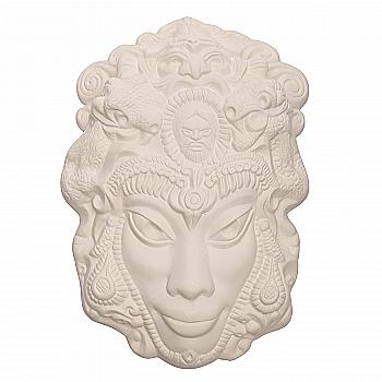 Заготовка с гипса Маска монголки