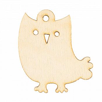 Заготівка дерев`яна Птаха 60*50 мм, НГ0019 Заготівка дерев`яна Птаха 60*50 мм, НГ0019