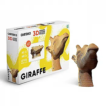 Картонний конструктор "Cartonic 3D Puzzle GIRAFFE", CARTGIR Картонний конструктор "Cartonic 3D Puzzle GIRAFFE", CARTGIR