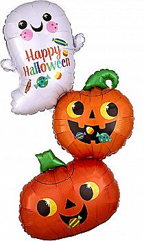 Фігура Щасливий привид і гарбуз, 1207-3339 Фігура Щасливий привид і гарбуз, 1207-3339