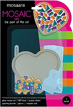 Набір для творчості "Набір скляної мозаїки "Серце", MA1007 Набір для творчості "Набір скляної мозаїки "Серце", MA1007