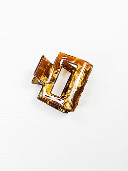 Крабик для волос мраморный лат, N021/8