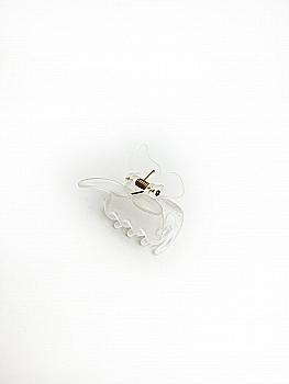 Краб бабочка матовая белая, N038/7