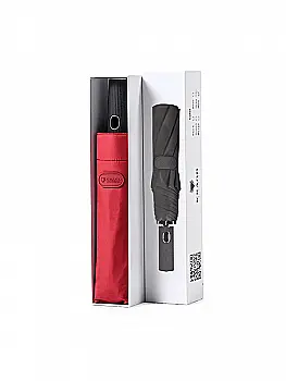 Парасоля KRAGO Column Burgundy  повний автомат бордо Парасоля KRAGO Column Burgundy  повний автомат бордо