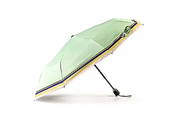 Парасоля KRAGO жіноча повний автомат зелений в смужку Парасоля KRAGO жіноча повний автомат зелений в смужку