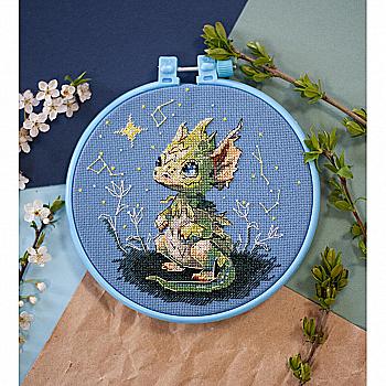 Набір для вишивання хрестиком "Запалювач зірок", AHM-087 Набір для вишивання хрестиком "Запалювач зірок", AHM-087