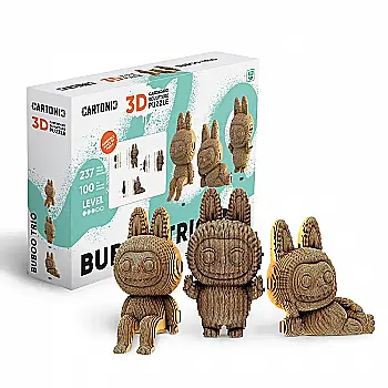 Картонний конструктор "Cartonic 3D Puzzle BUBOO TRIO", CARTTRIOBUBOO Картонний конструктор "Cartonic 3D Puzzle BUBOO TRIO", CARTTRIOBUBOO