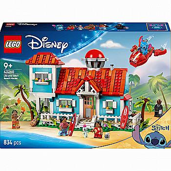 Конструктор Lego Disney "Пляжный дом Лило и Стич", 43268