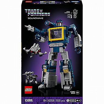 Конструктор Lego Icons "Transformers Саундвейв", 10358