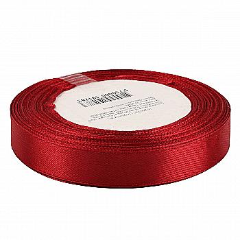 Стрічка атласна 15 мм*25 ярдів "Рубінова", 15250331 Стрічка атласна 15 мм*25 ярдів "Рубінова", 15250331