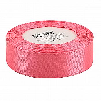 Стрічка атласна 25 мм*25 ярдів "Яскраво-рожева", 25250051 Стрічка атласна 25 мм*25 ярдів "Яскраво-рожева", 25250051