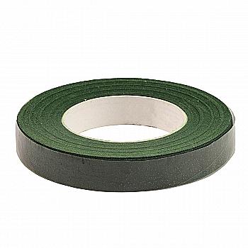 Стрічка флористична паперова клейова Стандарт 22 м, E90011-4A1-01-12-DA070-A, темно-зелена