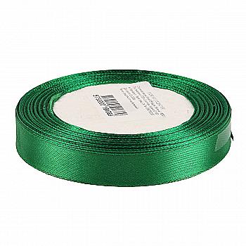 Стрічка атласна 15 мм*25 ярдів "Зелена", 15250191 Стрічка атласна 15 мм*25 ярдів "Зелена", 15250191