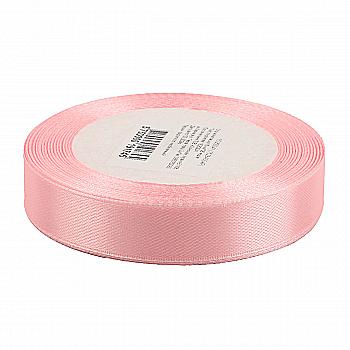 Стрічка атласна 15 мм*25 ярдів "Світло-рожева", 15250041 Стрічка атласна 15 мм*25 ярдів "Світло-рожева", 15250041