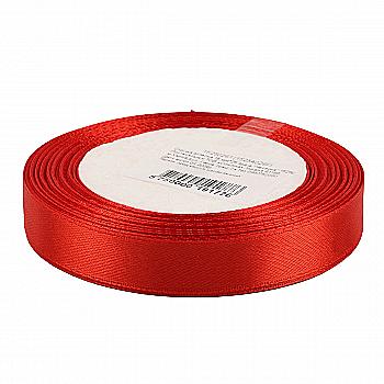 Стрічка атласна 15 мм*25 ярдів "Червона", 15250261 Стрічка атласна 15 мм*25 ярдів "Червона", 15250261