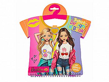Книга модельєра "Футболка" Besties, 990202 Книга модельєра "Футболка" Besties, 990202