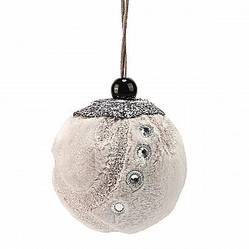Іграшка новорічна Арктика, Куля, 10 см, 1302 Іграшка новорічна Арктика, Куля, 10 см, 1302