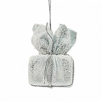 Игрушка новогодняя Эльза, Подарок, 10 см, 1507