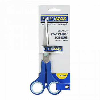 Ножиці 170 мм, ручки з гумовими вставками BM.4504 Ножиці 170 мм, ручки з гумовими вставками BM.4504