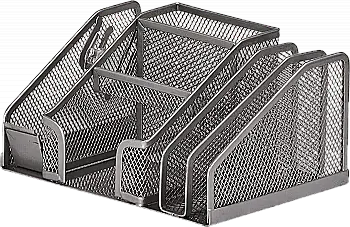 Прибор настольный 210*150*100 мм, металарк, серебро BM.6241-24