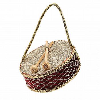 Новогодняя игрушка Бургунд, Барабан, 1931