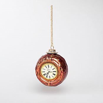 Іграшка новорічна Різдво "Годинник", 118